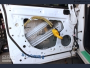 西安品音社汽車音響馬自達cx-5改裝惠威f1600加四門隔音