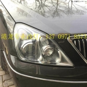 【車燈改裝】西寧港龍升級(jí)改裝別克君越大燈燈光。