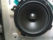 揭陽百州凡音寶駿730改裝樂聆VS-601S兩分頻套裝