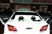 長(zhǎng)沙江波汽車音響改裝雪弗蘭科魯茲無(wú)損改裝調(diào)音俠六件套