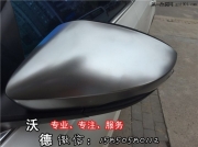 南京沃德 斯柯達新款明銳來店更換銀色倒車鏡外殼沃德車...