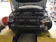 遲來的作業(yè) 奧迪A3 蠟燭燈 升級 高配 氙氣LED日行燈