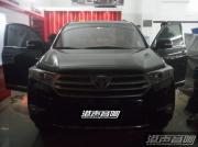武漢汽車(chē)音響改裝  豐田漢蘭達(dá)音響改裝升級(jí)