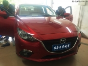 珠海非常城市-馬自達(dá)昂克賽拉汽車音響改裝JBL點燃音樂激情