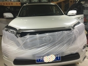 興慶汽車音響改裝 銀川天誠豐田霸道4000改裝美國奧迪派652...