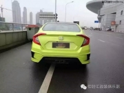 10代思域大包圍預(yù)熱中