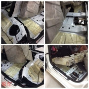 奧迪A4 大能全車隔音改裝 明顯降低胎噪路噪