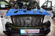長沙霸道普拉多汽車音響改裝 再遇丹麥丹拿打造發(fā)燒人聲