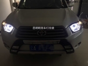 新款漢蘭達(dá)大燈改裝