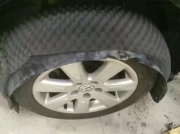 廣西南寧（途悅汽車音響）大眾邁騰全車中道隔音改裝
