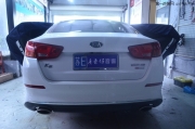 吳江汽車隔音改裝 蘇州廣東仔起亞K5全車隔音改裝STP隔音