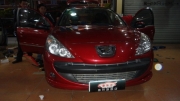 南安汽車音響改裝 泉州車樂(lè)匯標(biāo)致207改裝詩(shī)蔓SH490
