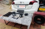 濟(jì)南汽車音響改裝 別克凱越升級進(jìn)口喇叭 +四門隔音