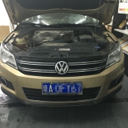 【金華大眾改燈】大眾途觀改Q5透鏡加奧迪原則安定 金華...