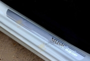 出售厂家直销2014款东风标致308不锈钢板音乐迎宾踏板