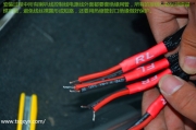 現(xiàn)代索納塔汽車音響改裝施工案例 唐山博納