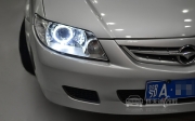 武汉海马海福星 车灯改装Q5双光透镜、雪莱特D2H氙气灯泡