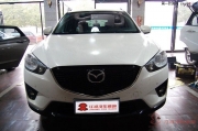 天津馬自達CX-5汽車音響改裝法國勁浪--天津江波