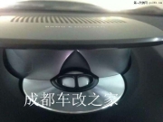 成都寶馬X5升級(jí)原廠可升降B&O中置音響作業(yè)