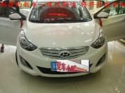 現(xiàn)代朗動(dòng)全車升級法國勁浪音響 常州愛車小屋汽車音響改裝