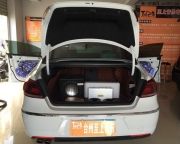大眾CC汽車音響改裝德國FLUX佛倫詩音質(zhì)的飛躍--臺州至上音樂