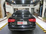 奧迪A6L汽車音響改裝美國(guó)來福+安博士汽車隔音_重慶渝大昌改