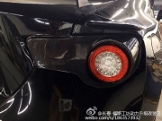 斯巴鲁BRZ更换LED大灯改装头灯 碳纤尾灯 超级帅气 纯日本...