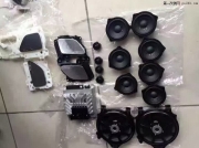 奔馳S，W222原廠柏林音響搞起，13喇叭+功放效果一定很好。