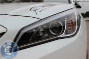 武汉蓝精灵专业改装车灯升级欧司朗氙气灯彰显品质