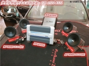 淮安非常城市汽車(chē)音響改裝店-豐田皇冠汽車(chē)音響隔音改裝記