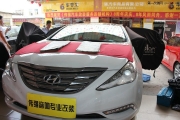 北京現(xiàn)代索納塔八全車大麥隔音-【南寧偉強(qiáng)汽車音響改裝】