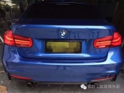 BMW 320i 改裝RES Racing雙邊單出排氣+AK尾嘴