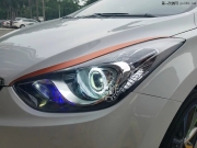 朗動改裝雙光透鏡+天使眼，改裝這效果，車主也是愛車之...