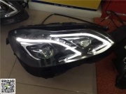 淮安奔馳改燈 E260 W212升級改裝原廠高配E400全LED大燈總成