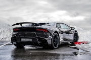[外觀] 蘭博基尼小牛LP610-4 Huracan LP600改裝mansory碳纖維大包圍尾翼