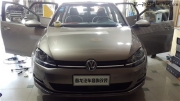 大慶汽車(chē)音響改裝-高爾夫7升級(jí)海螺3.16S-大慶春龍音改