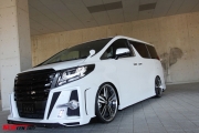 [外觀] 新款埃爾法改裝ZEUS大包圍 原車運動版阿爾法升級MZSPEED前杠尾翼