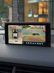 新款?yuàn)W迪Q7安裝360全景行車記錄儀