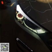 揚(yáng)州寶應(yīng)地區(qū)淮安附近專業(yè)改燈 汽車改裝途勝改燈天使眼