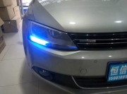 【石家莊恒信改燈】速騰升級(jí)GLI總成，高端大氣上檔次