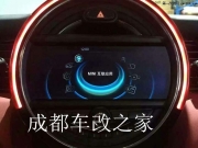 成都寶馬mini改裝原廠NBT大屏，七鍵手寫旋鈕，倒車影像