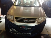 龍崗汽車音響改裝 深圳車改坊大眾途安改裝霸克DX650