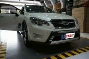 从西安到重庆渝大昌 斯巴鲁XV汽车音响改装零点和全车隔音