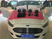 洛陽世界汽車音響 福特蒙迪歐音響改裝丹拿232+意大利史泰格