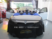 深圳啟籟專業(yè)汽車音響改裝寶馬320Li專車專用無(wú)損升級(jí)match...