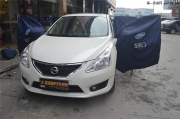 鹽城日產(chǎn)騏達汽車音響改裝 意大利ATI+芬朗汽車音響 四門...