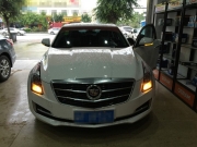 瀘州【創(chuàng)耀車改】凱迪拉克ATS低配移植高配大燈，透鏡海...
