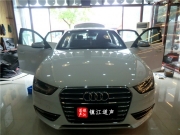 鎮(zhèn)江汽車音響/奧迪A4L全車隔音案例-------鎮(zhèn)江道聲