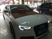 ?  順德至上音樂奧迪A5汽車音響升級(jí)歌劇世家DSP-I8