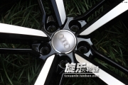 18寸5*112黑色車面 奧迪TT A3 A4 A5 A6 A7 Q3 Q5